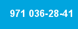 971 036-28-41